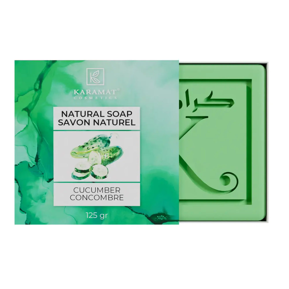 Savon naturel de concombre 125gr