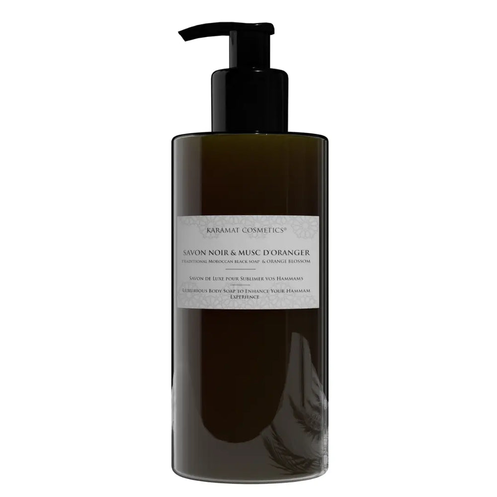Savon Noir Au Fleur D’oranger 300ml