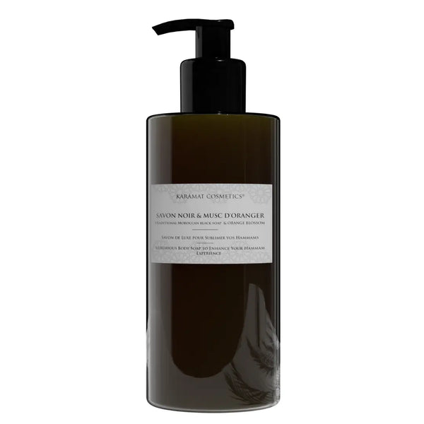 Savon Noir Au Fleur D’oranger 300ml