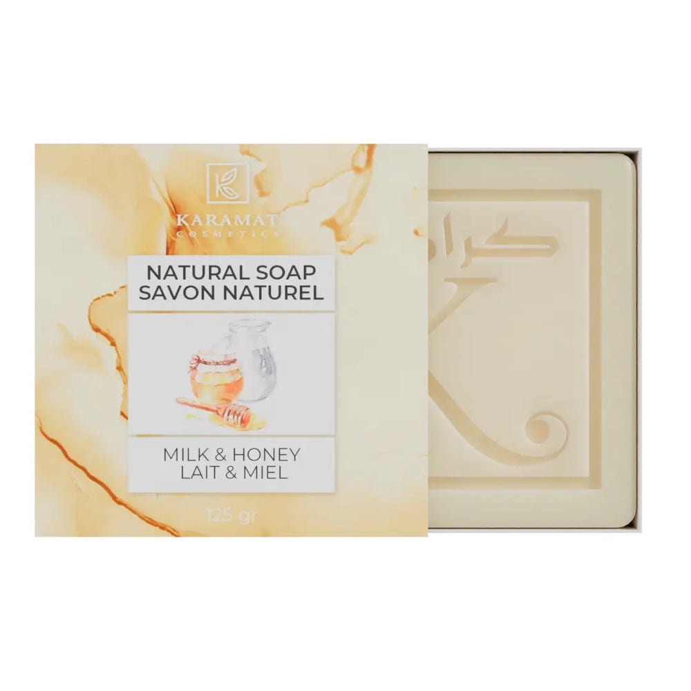 Savon naturel au lait & miel 125gr