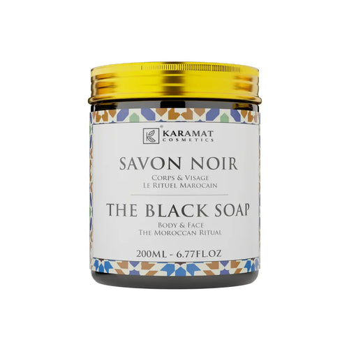 Savon Noir Traditionnel 200ml Authentique – Karamat Collection