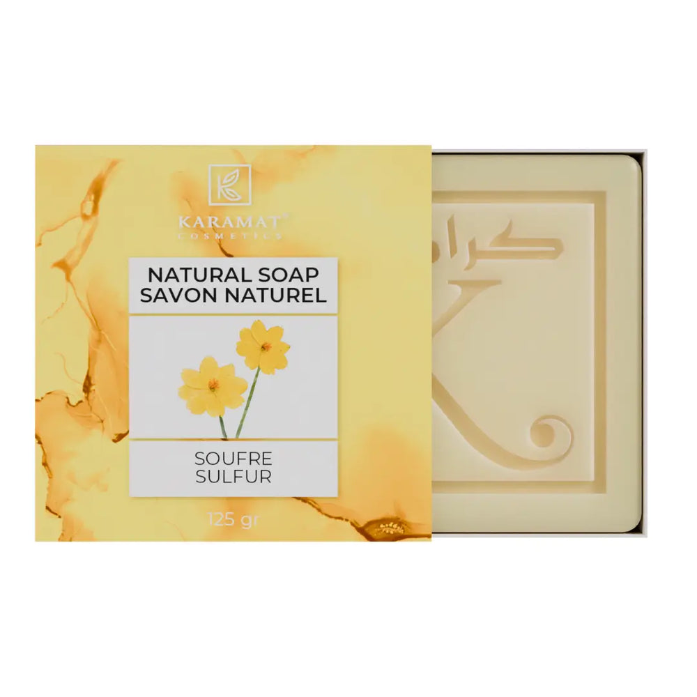 Savon naturel de soufre 125gr