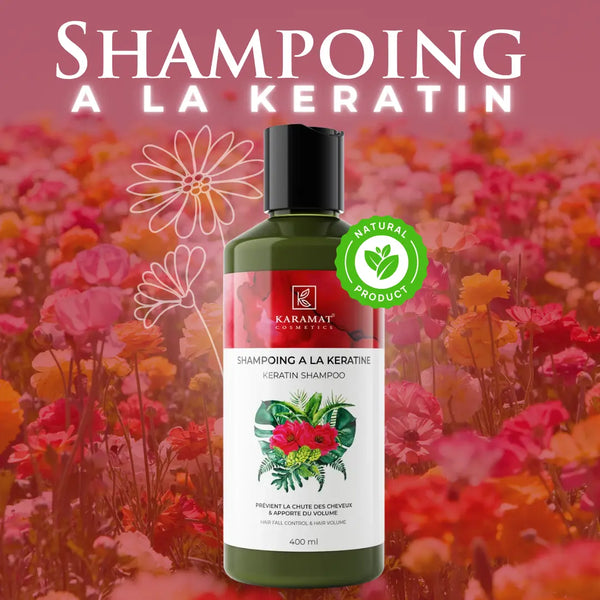 Shampooing à la kératine 400 ml
