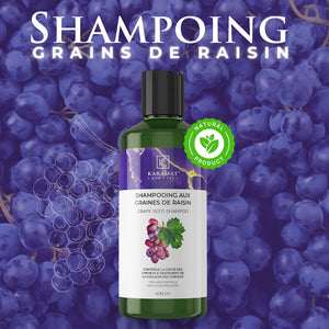 Shampooing aux Graines de Raisin 400 ml
