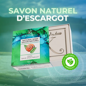Savon naturel d’escargot 125gr