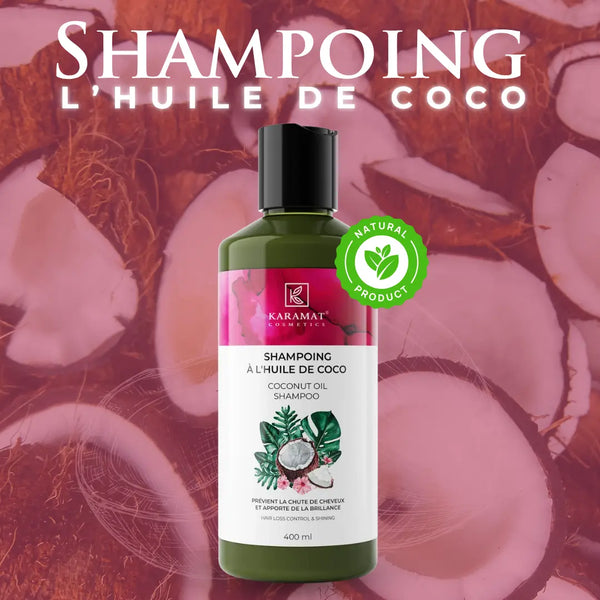 Shampooing à l’huile de coco 400 ml