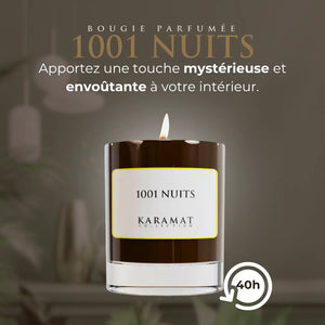 bougie parfumée 1001 Nuits – Mystères de l’Orient