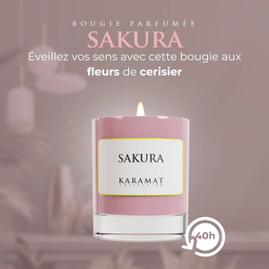 Bougie parfumé Sakura – Floraison Printanière