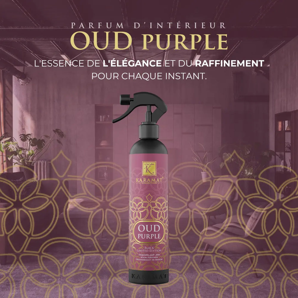 Oud Purple – Parfum Pourpre d’Oud Spray 500ml