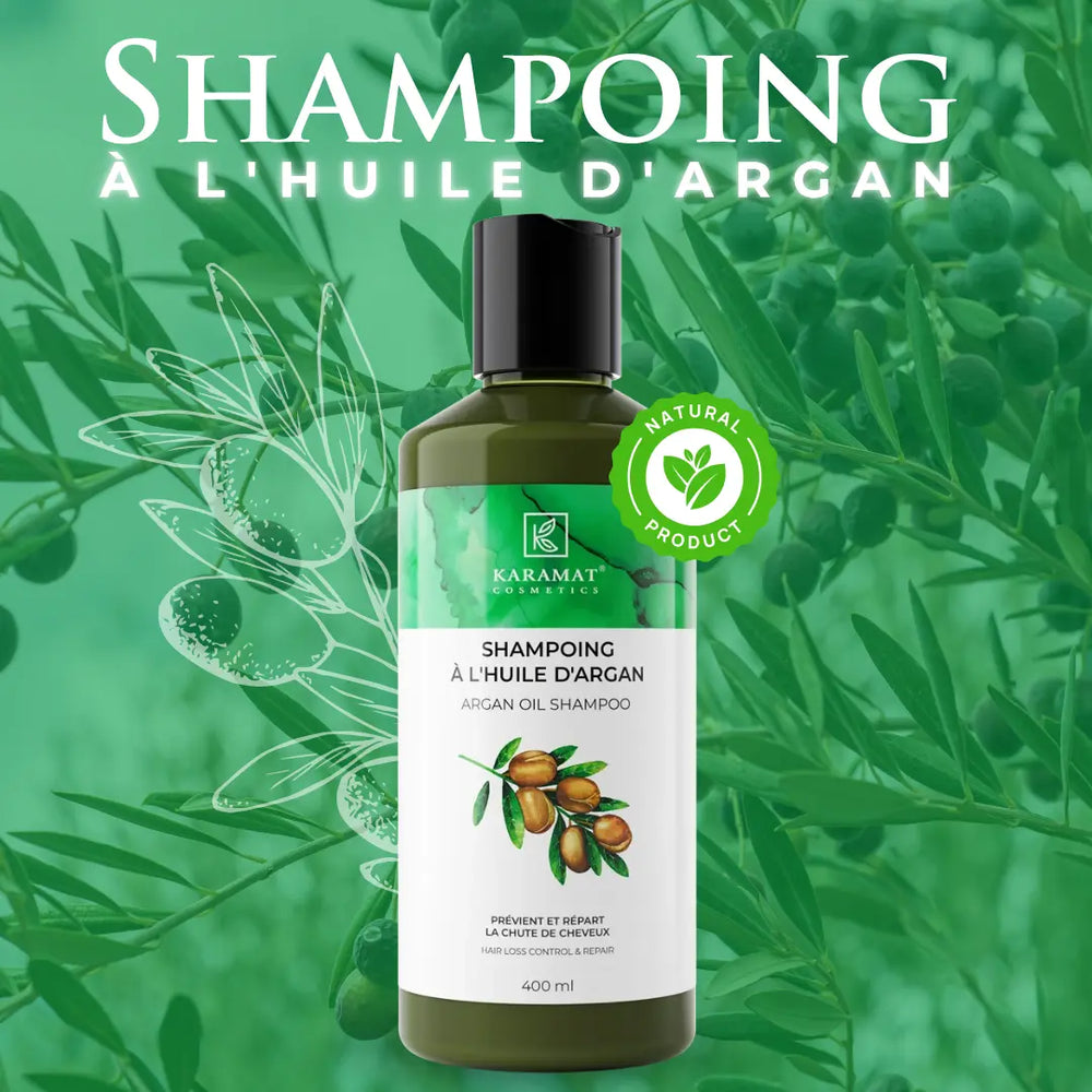 Shampooing à l’huile d’argan 400 ml