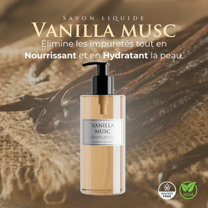 VANILLA MUSC Savon Liquide de Luxe 300ml