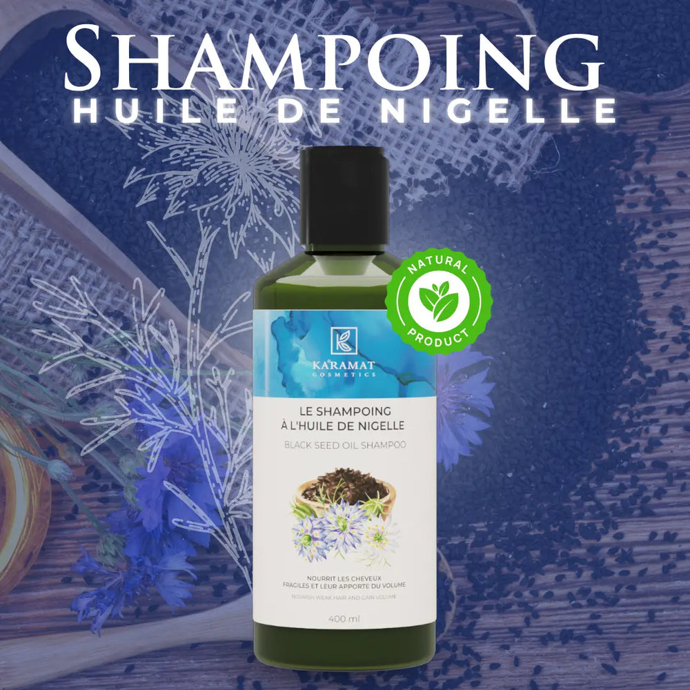Shampooing Revitalisant à l’Huile de Nigelle 400 ml