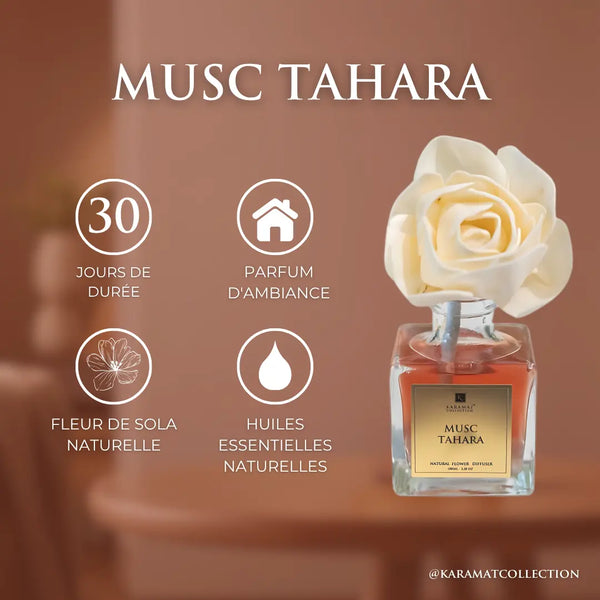 DIFFUSEUR À FLEURS 100ml – MUSC TAHARA