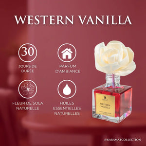 DIFFUSEUR À FLEURS 100ml – WESTERN VANILLA
