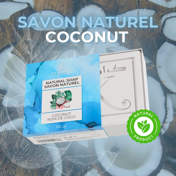 Savon naturel de noix de coco 125gr