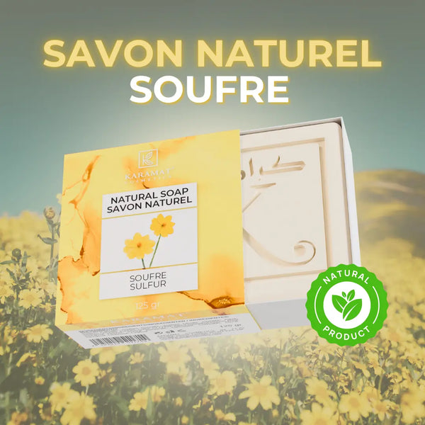 Savon naturel de soufre 125gr