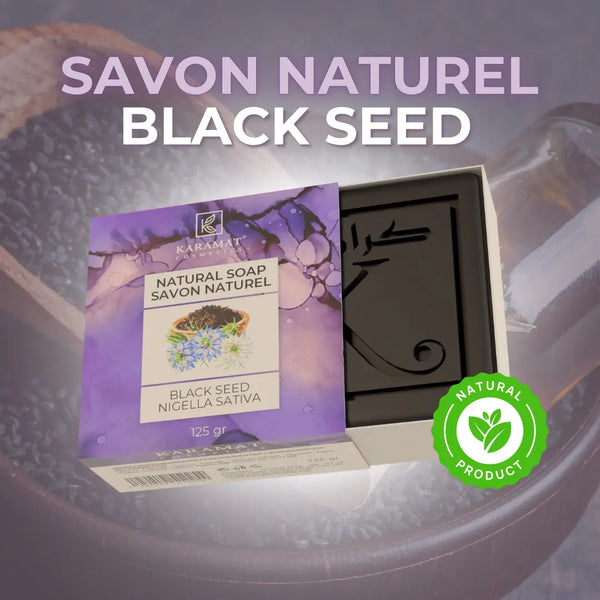 Savon naturel à l’huile de nigelle 125gr