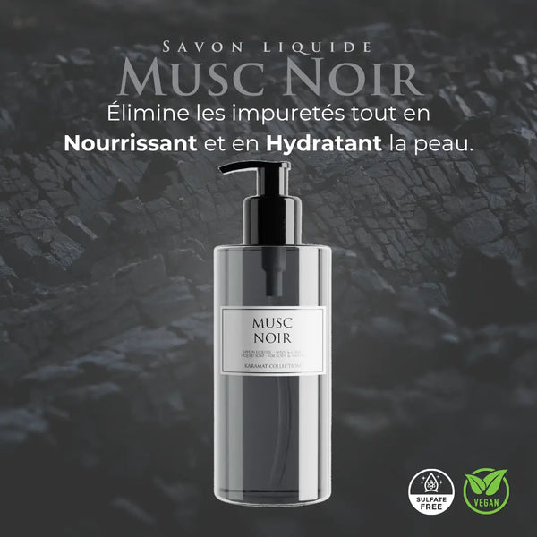 MUSC NOIR Savon Liquide de Luxe 300ml