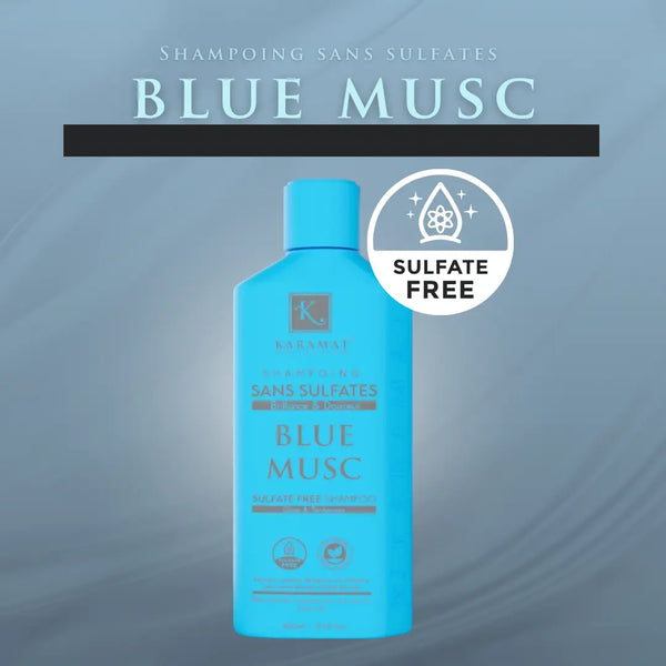 BLUE MUSK Shampooing Sans Sulfate 400ml