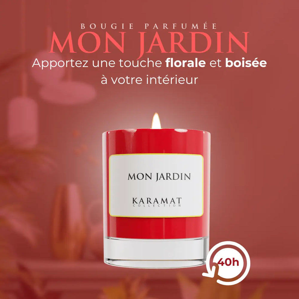 bougie parfumée Mon Jardin – Jardin Secret