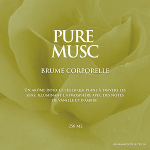PURE MUSC Brume Corporelle 250ml