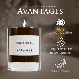 bougie parfumée 1001 Nuits – Mystères de l’Orient