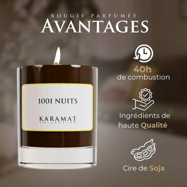 bougie parfumée 1001 Nuits – Mystères de l’Orient