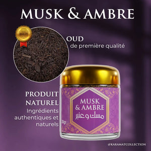 Mabsous MUSK & AMBRE 30gr
