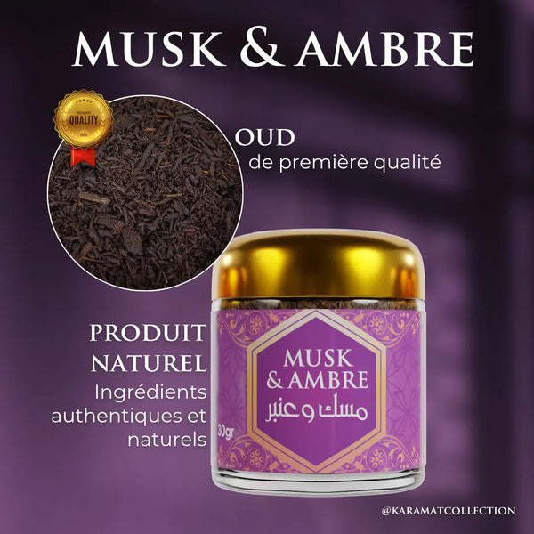 Mabsous MUSK & AMBRE 30gr
