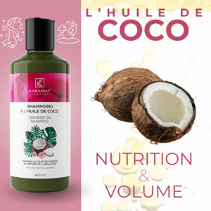 Shampooing à l’huile de coco 400 ml