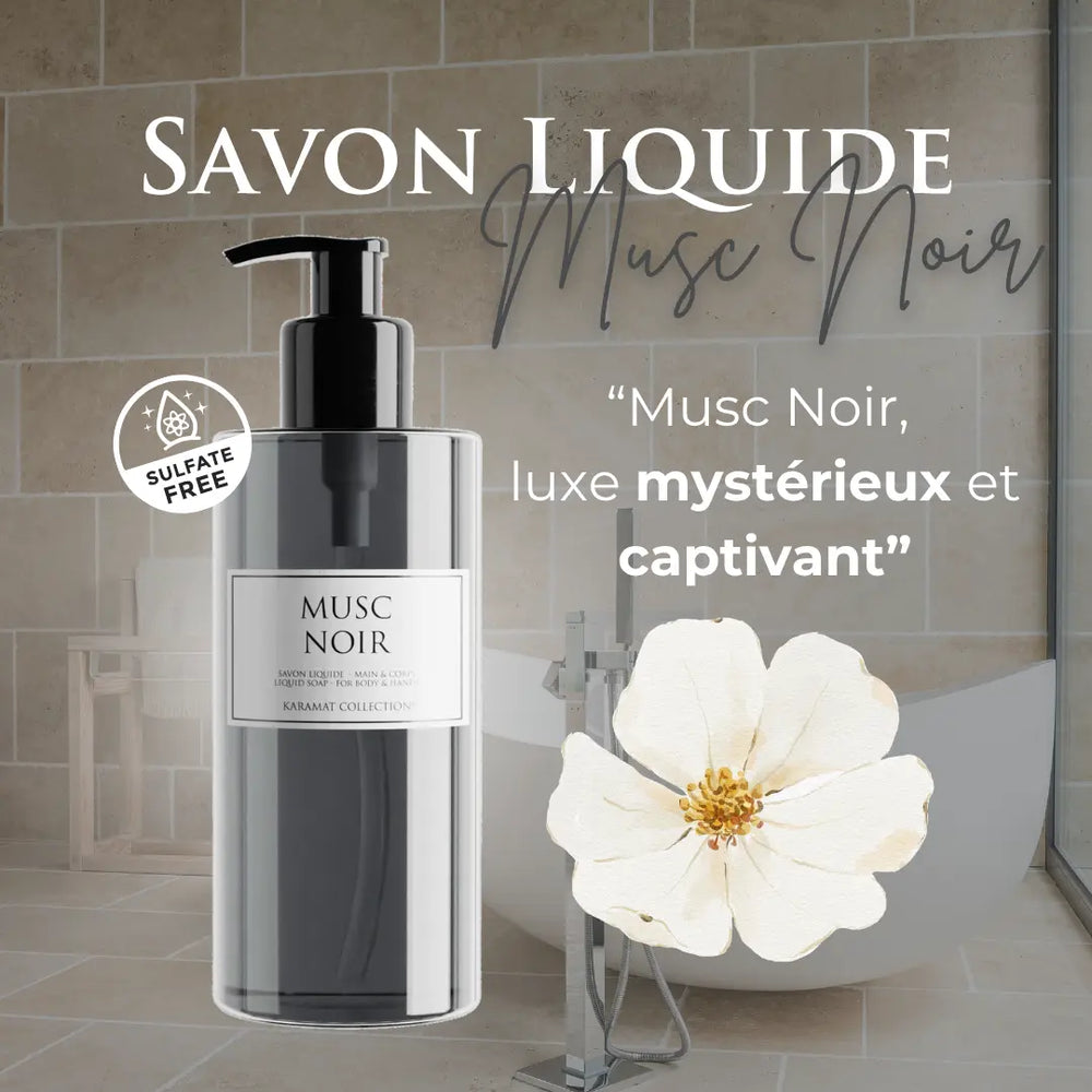 MUSC NOIR Savon Liquide de Luxe 300ml