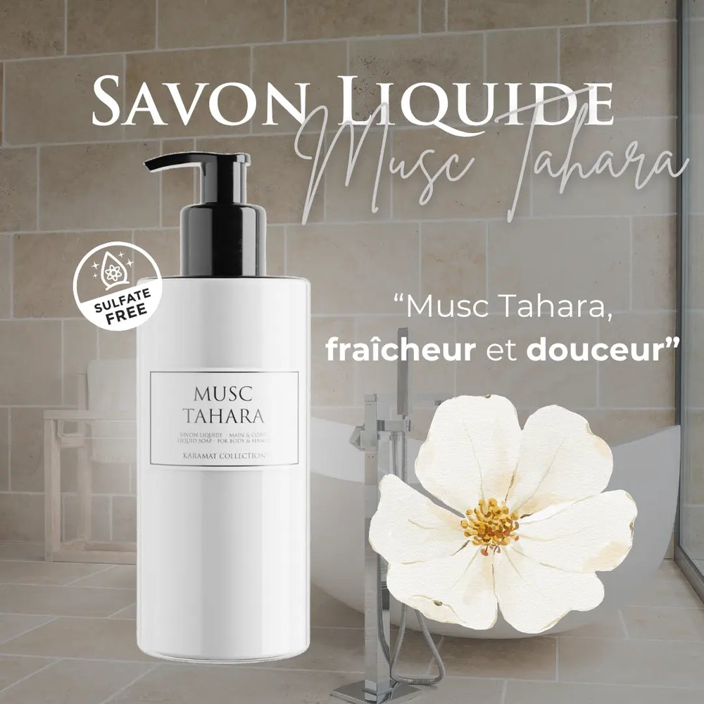 MUSC TAHARA Savon Liquide de Luxe 300ml