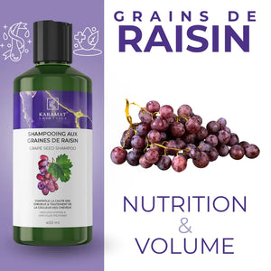 Shampooing aux Graines de Raisin 400 ml