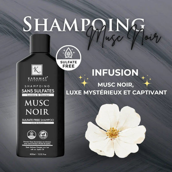 MUSC NOIR Shampooing Sans Sulfate 400ml