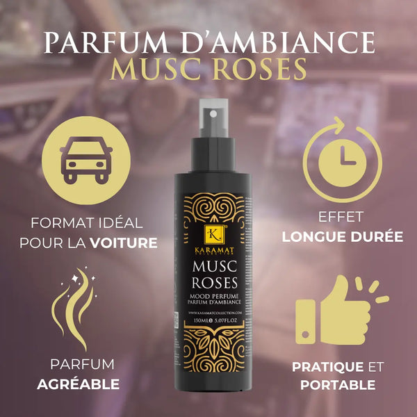 Musc Roses- Spray D’Ambiance 150ml