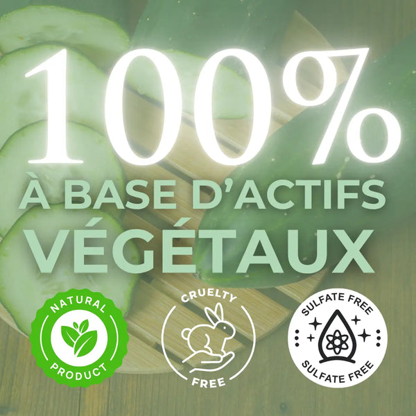Savon naturel de concombre 125gr