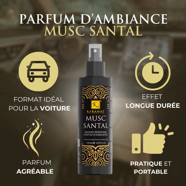 Bois de Santal Musqué – Spray D’Ambiance 150ml