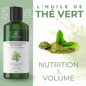 Shampooing à l’huile de thé vert 400 ml