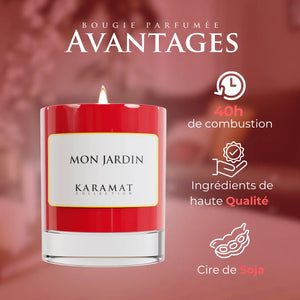 bougie parfumée Mon Jardin – Jardin Secret