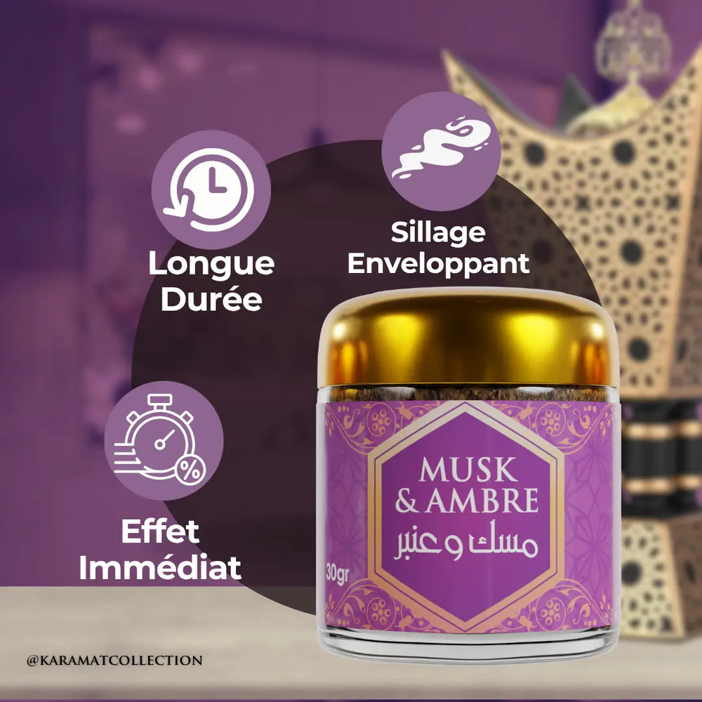Mabsous MUSK & AMBRE 30gr