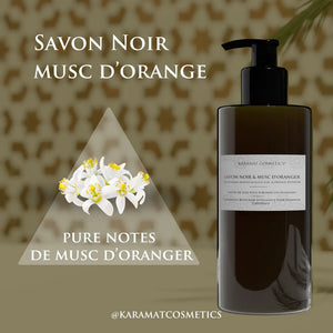 Savon Noir Au Fleur D’oranger 300ml