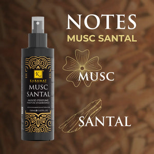 Bois de Santal Musqué – Spray D’Ambiance 150ml