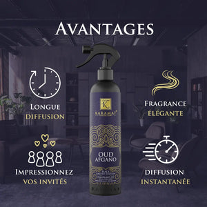 Oud Afgano – Spray d’Oud Afghan Précieux 500ml
