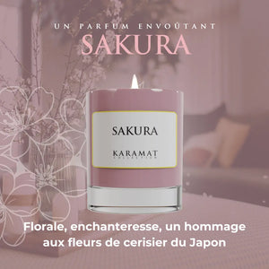 Bougie parfumé Sakura – Floraison Printanière