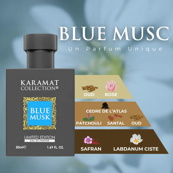 BLUE MUSK Eau de Parfum 50ml