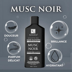 MUSC NOIR Shampooing Sans Sulfate 400ml