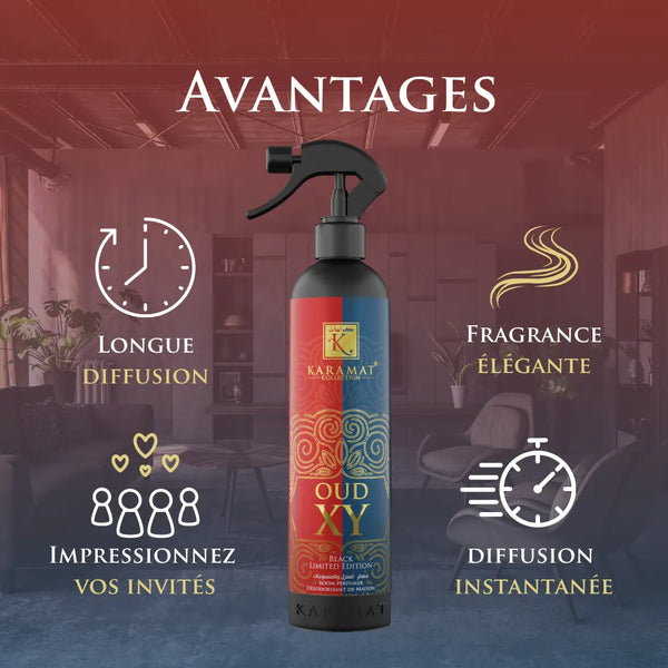 Oud XY – Spray d’Oud Mystérieux 500ml
