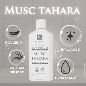 MUSC TAHARA Shampooing Sans Sulfate 400ml