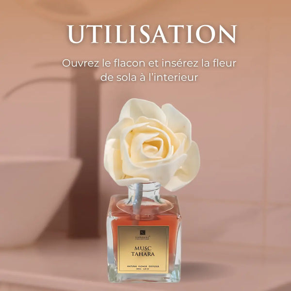 DIFFUSEUR À FLEURS 100ml – MUSC TAHARA