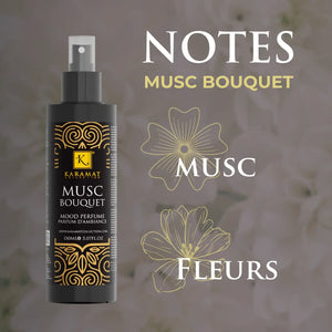 Musc Bouquet – Spray D’Ambiance 150ml